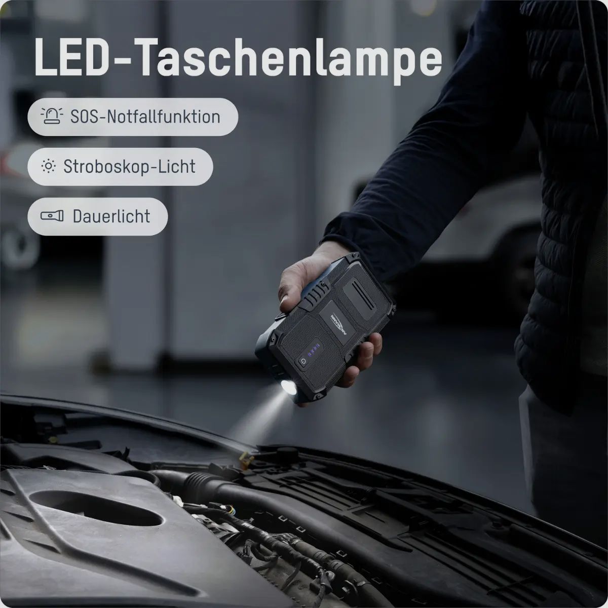 Ansmann Starthilfegerät Jump Starter 10.0