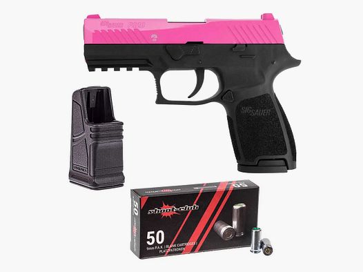 Sig Sauer	 P320 PINK Schreckschusspi. 9 mm P.A.K. im Set