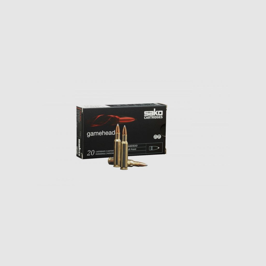 Naboje Sako .308Win Gamehead SP 8G 123GR