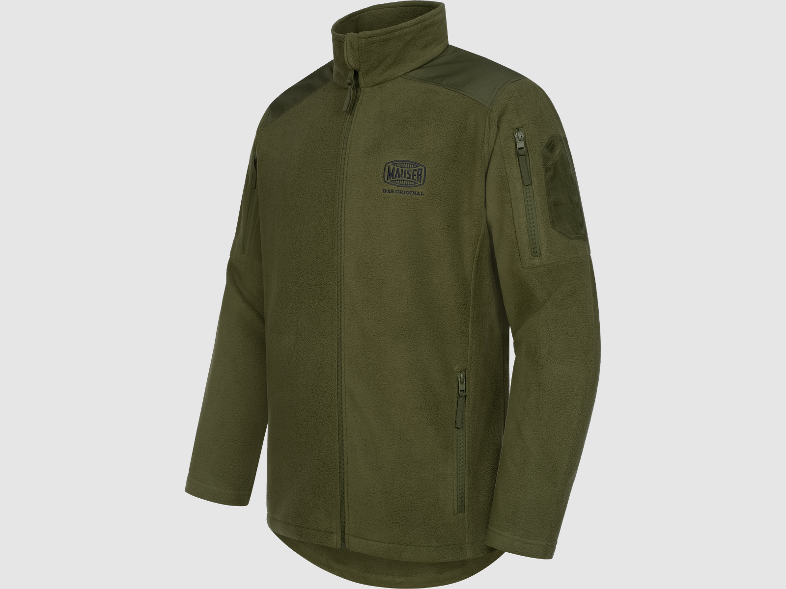 Mauser Silent Fleecejacke matt oliv, Bild 2 von 4