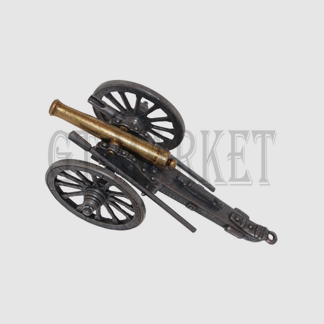 Bürgerkriegskanone Miniatur Deko Modell