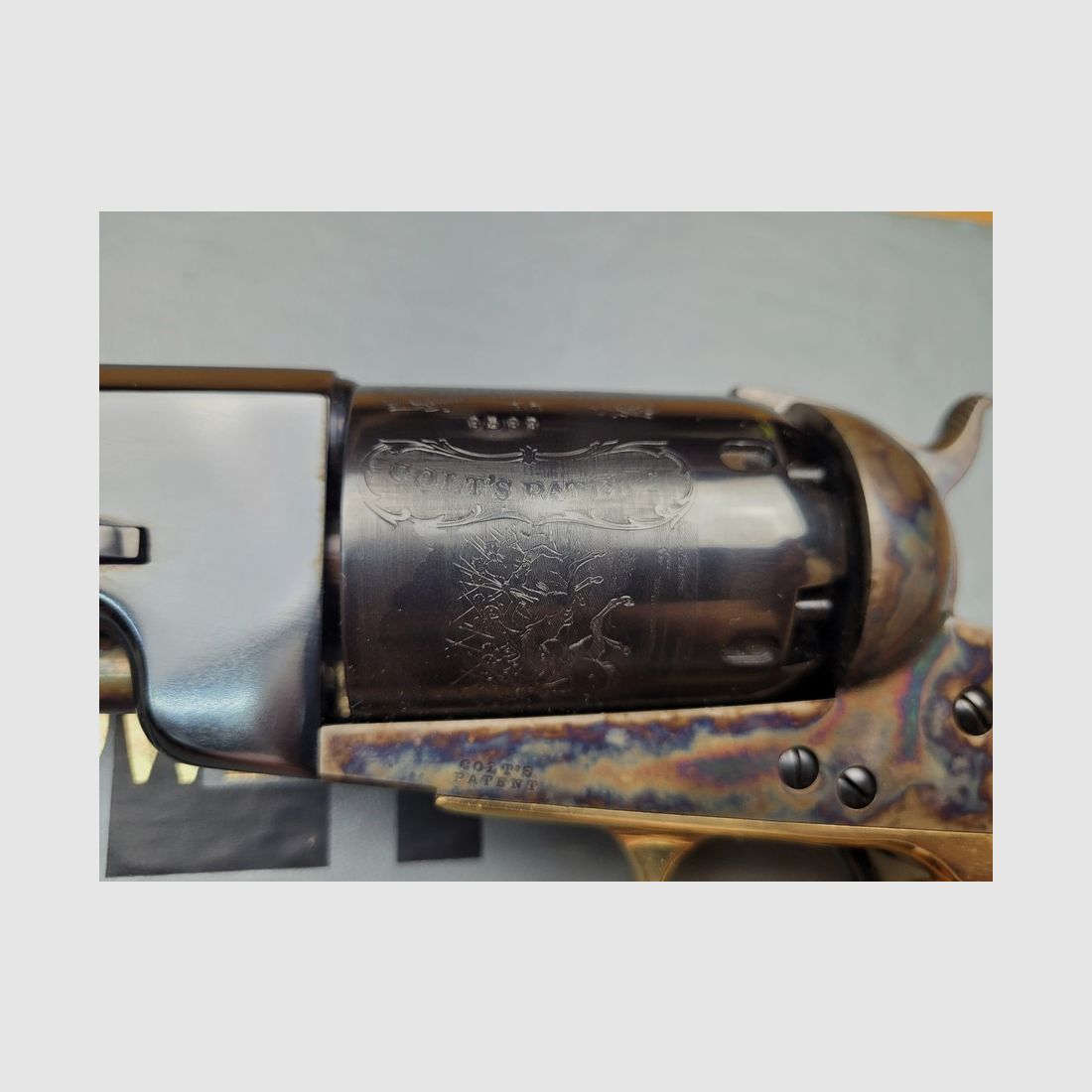 Superb Colt WALKER 1847 – Signature-Serie von Colt – 3. Generation – in seiner Box – rarität in Europa – die treueste und beste Replik, die es gibt – Neuzustand, Bild 9 von 33