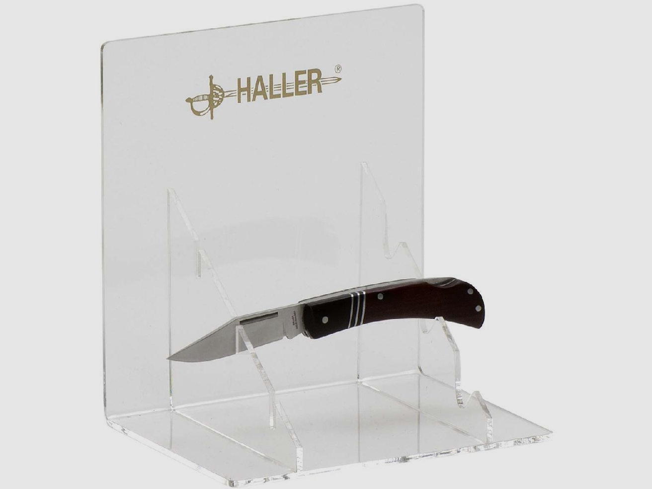 Knife stand HALLER 3 is a pocket knife stand