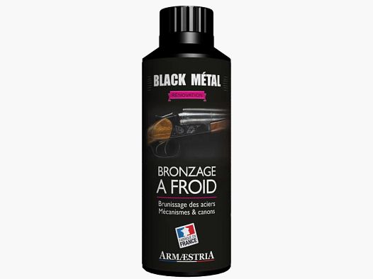 Abbronzatura a freddo Armaestria BLACK METAL rimuove macchie 250ml