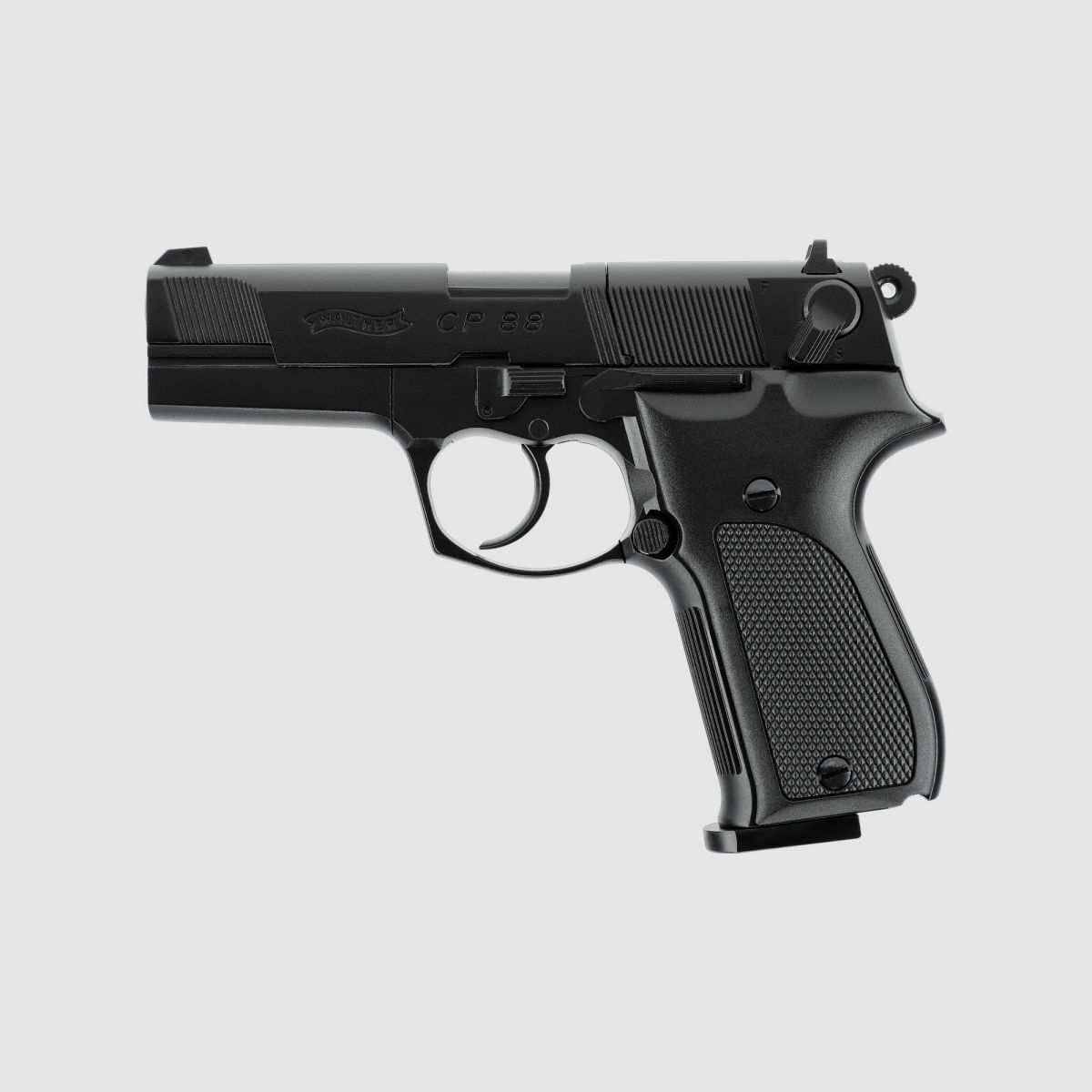 WALTHER CP88 CO2 Air Pistol 4.5mm < 4.0 J Black