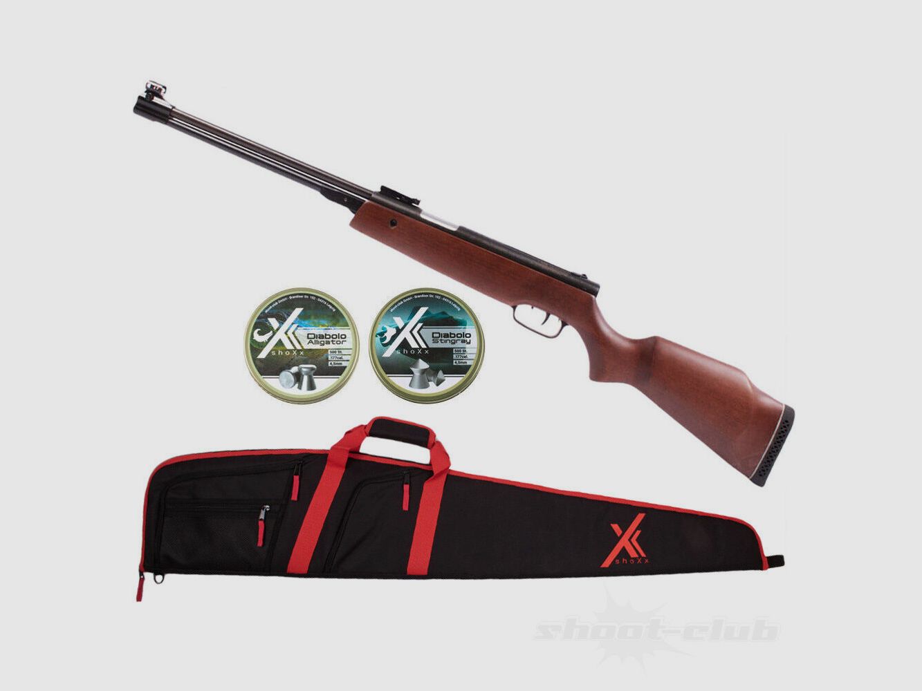 Norconia Norconia B36 Luftgewehr 4,5mm - Futteral Set
