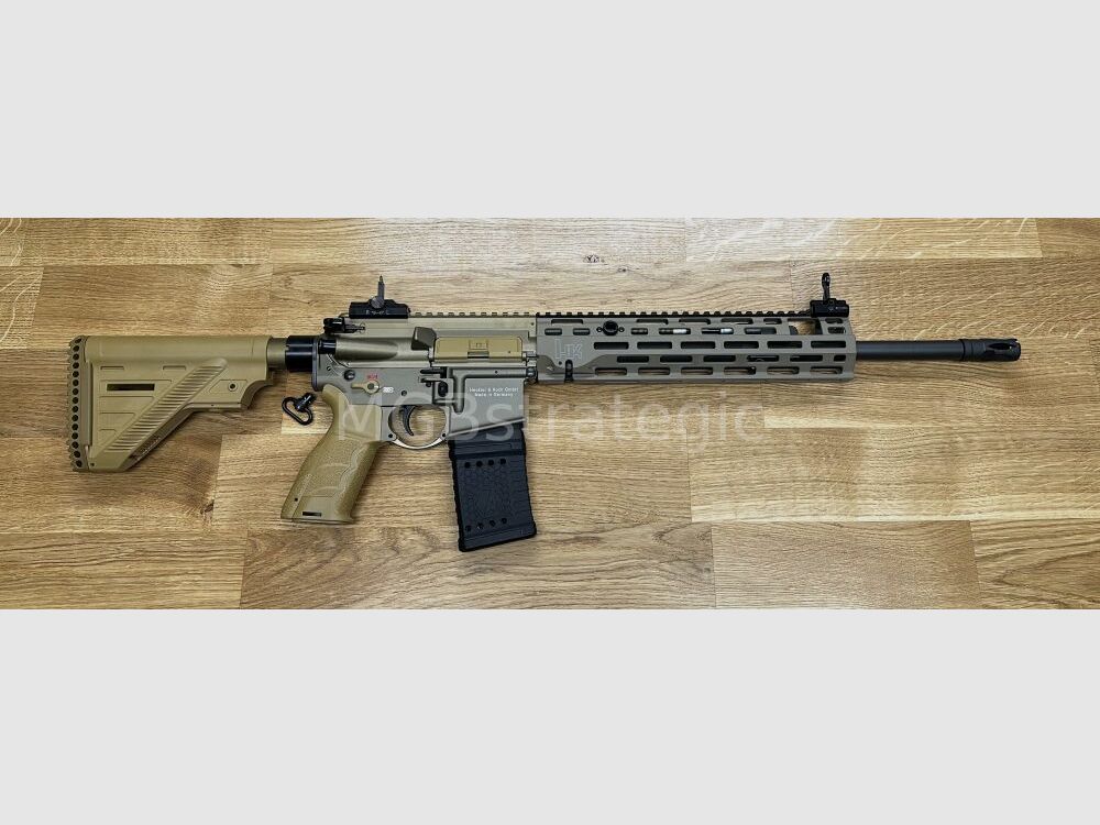 Original H&K M-LOK Handschutz klemmbar - Heckler & Koch MR223 A3 16,5" Lauf halbautom. Büchse .223Rem - zivile Version HK416 / G95K / G38 / mit Upgrades