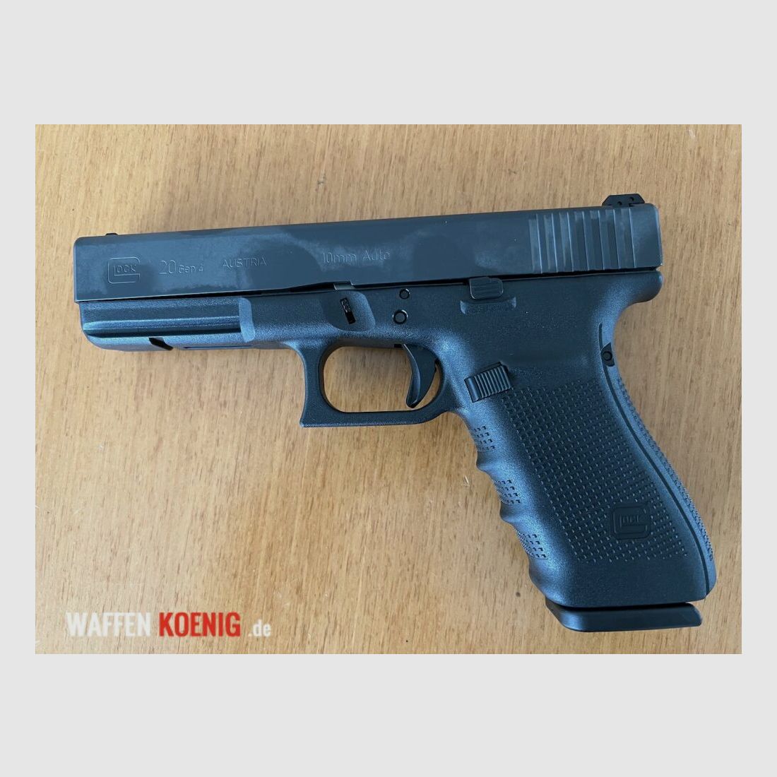 Glock SL-Pistole; Glock 20 4Gen. Cal. 10mm Auto, Bild 2 von 3
