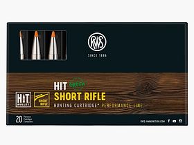 RWS Hit Carabine Courte *Vert* .308Win 9,7g 150grs