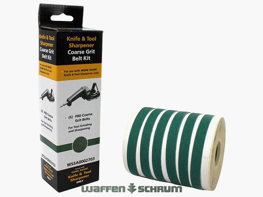 Work Sharp sanding belt (6x) / Grit P80