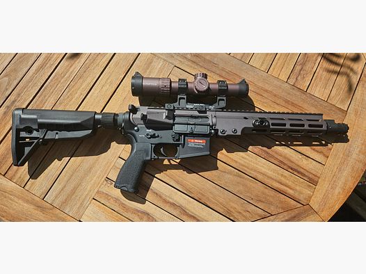 E&C BC-9 Competition Gen. 4 – Spielerorientierte S-AEG (BiColor Schwarz/Sunset Gray)