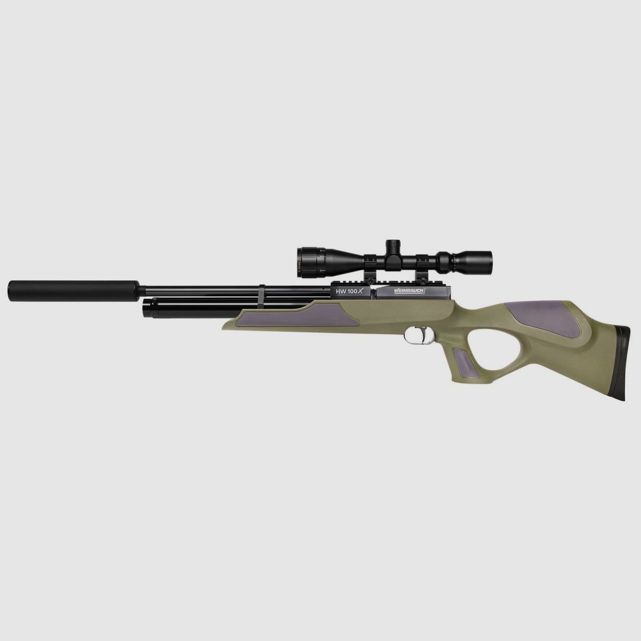 WEIHRAUCH HW 100 X-T Synthetikschaft Luftgewehr 4,5mm