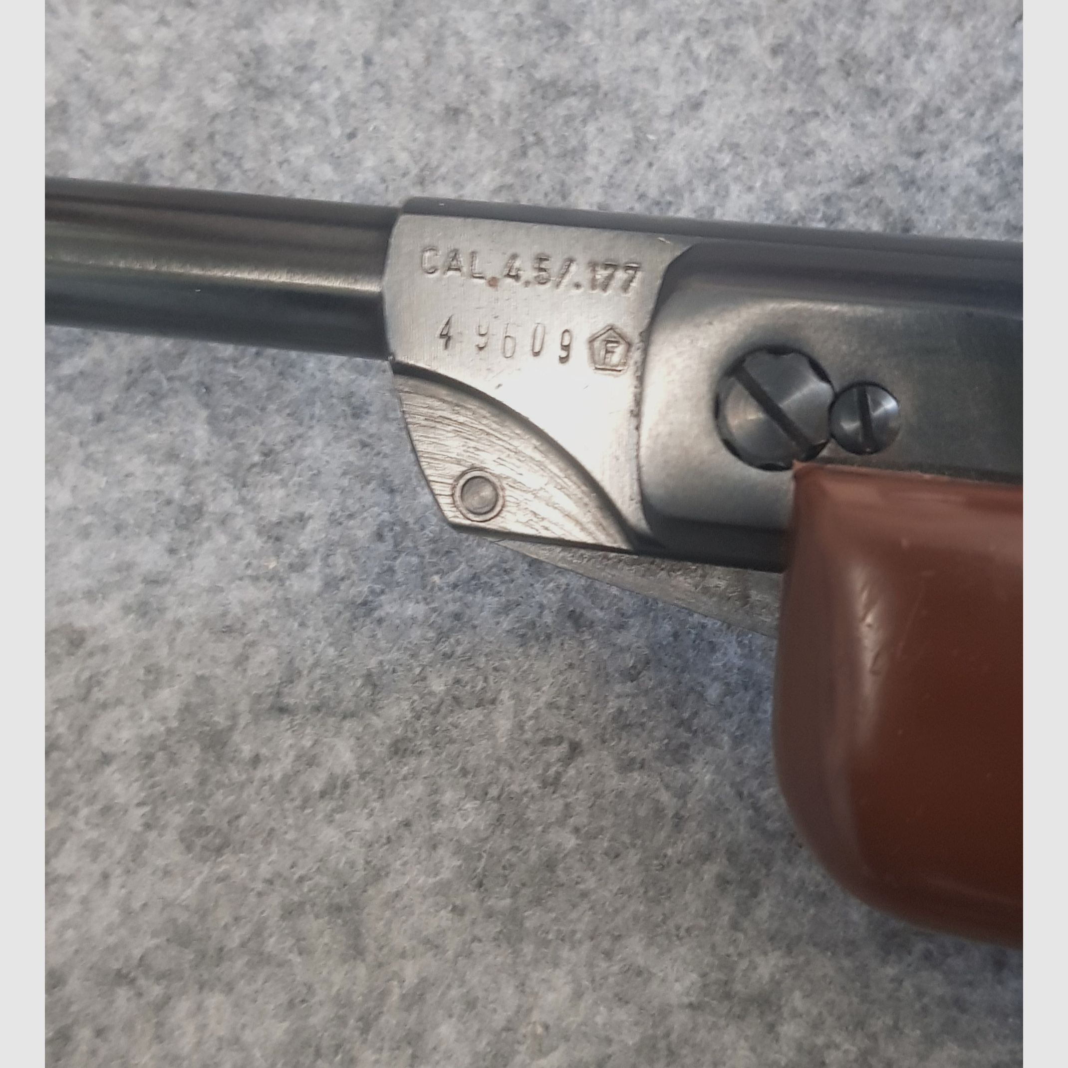Für Sammler neuwertige  Diana Luftpistole Modell 6 von 1972 Pistole Cal. 4,5mm Diabolo Knicker