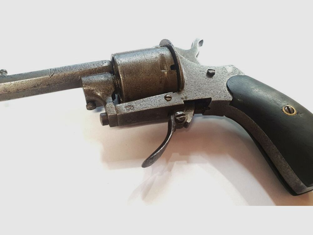 Unbekannt Unbekannter Stiftfeuerrevolver ähnlich Lefaucheux - 7mmLefaucheux