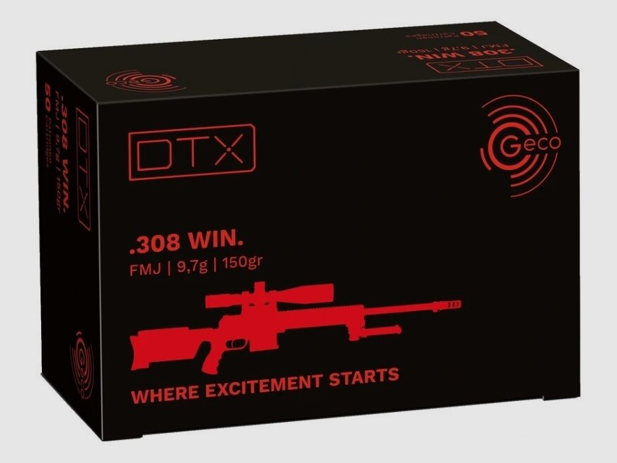 GECO GECO-308-FMJ-DTX-150GR