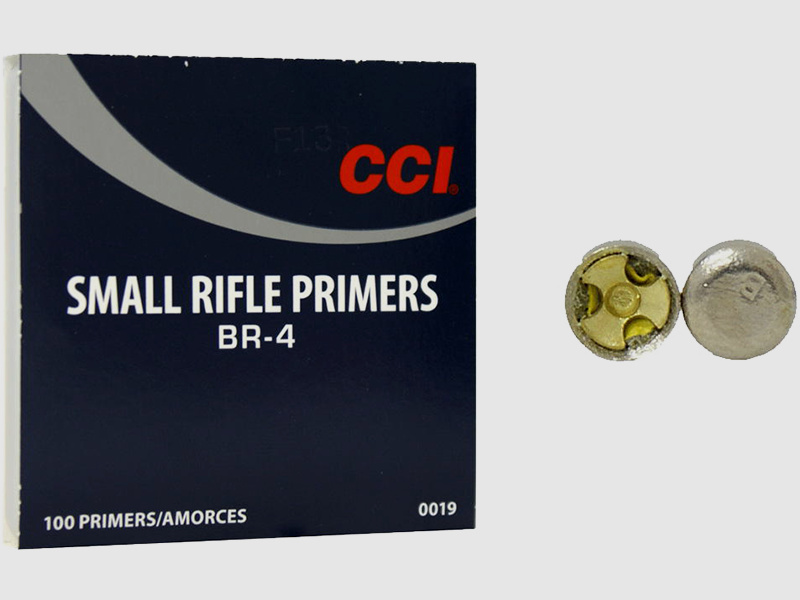 CCI Zündhütchen BR4 Small Rifle 1000 Stück