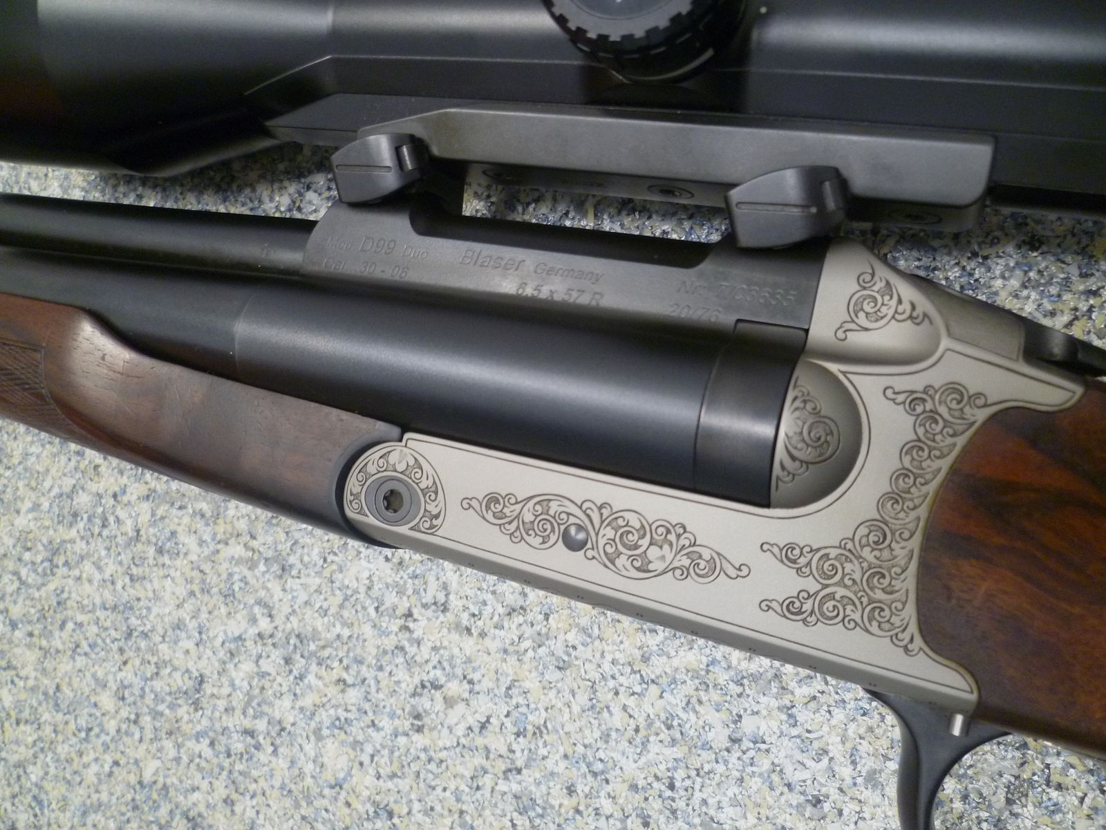 Drilling Blaser D99 Duo 6,5x57R & .30-06 Spring. & 20/76