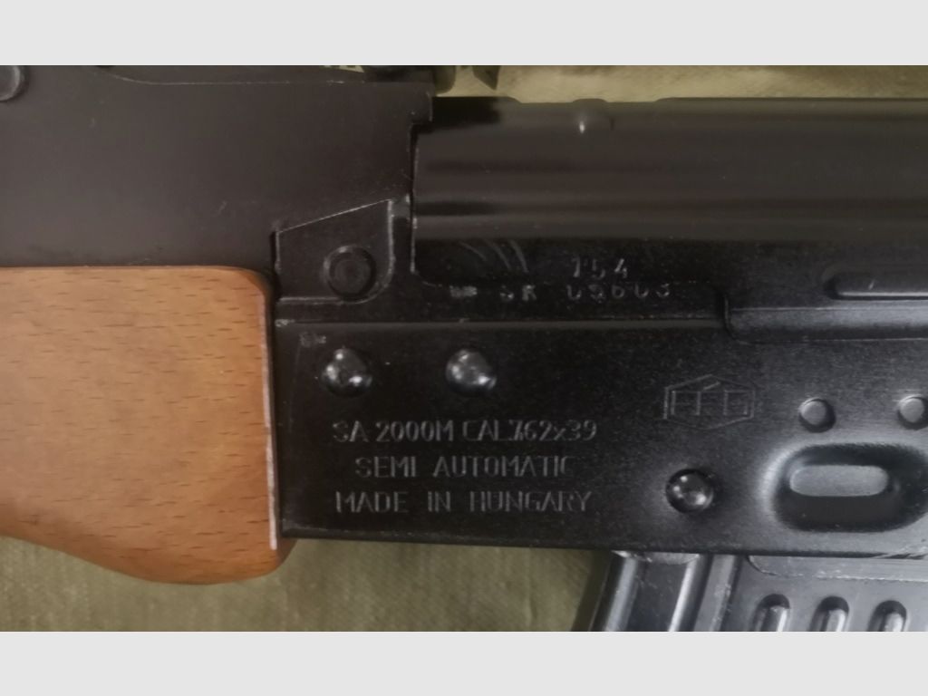 AK47 Selbstladebüchse 7,62x39 von FEG (Ungarn) Top Qualität (selten)