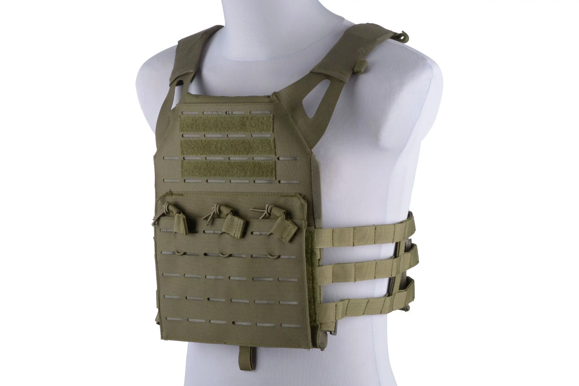 Jump Laser-Cut tactical vest – olive, image 20 of 24