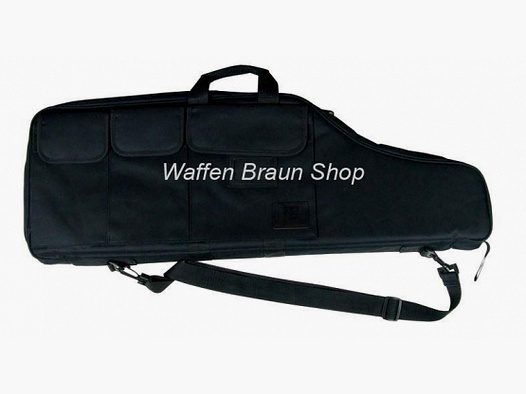 Fritzmann Gewehrfutteral Polyester, mit Schultergurt und 3 Außentaschen, 86 x 30 cm