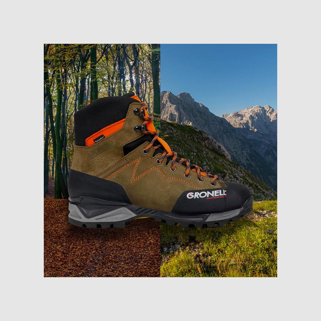SCARPONI – GRONELL – EXPLORER Olive/Orange, image 4 of 4