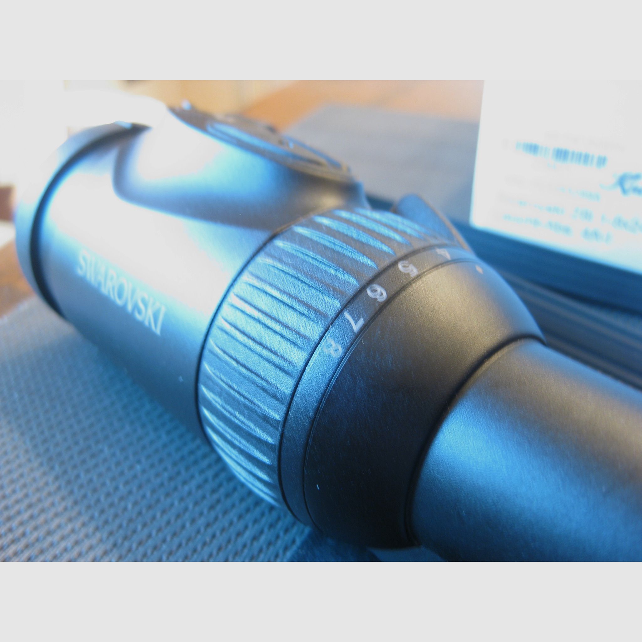 LIKE NEW TOP Swarovski Z8i as 1 - 8 x 24 SR Abs. 4A-i, for an additional charge including original Blaser saddle mount (high)! No ZEISS-LEICA-SAUER-MAUSER-GPO