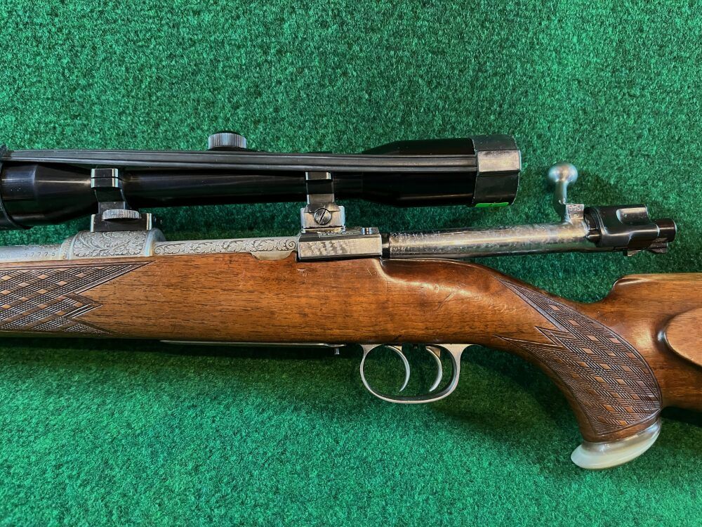 Heym Stutzen mit wunderschöner Punzierung .30-06Spring