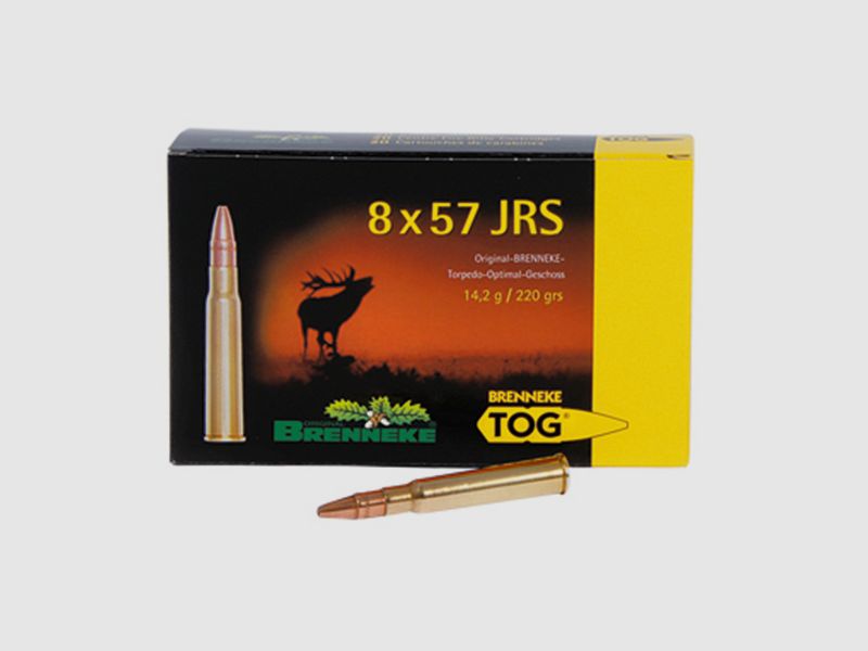 Brenneke 8x57 IRS 220GR TOG 20 patronen
