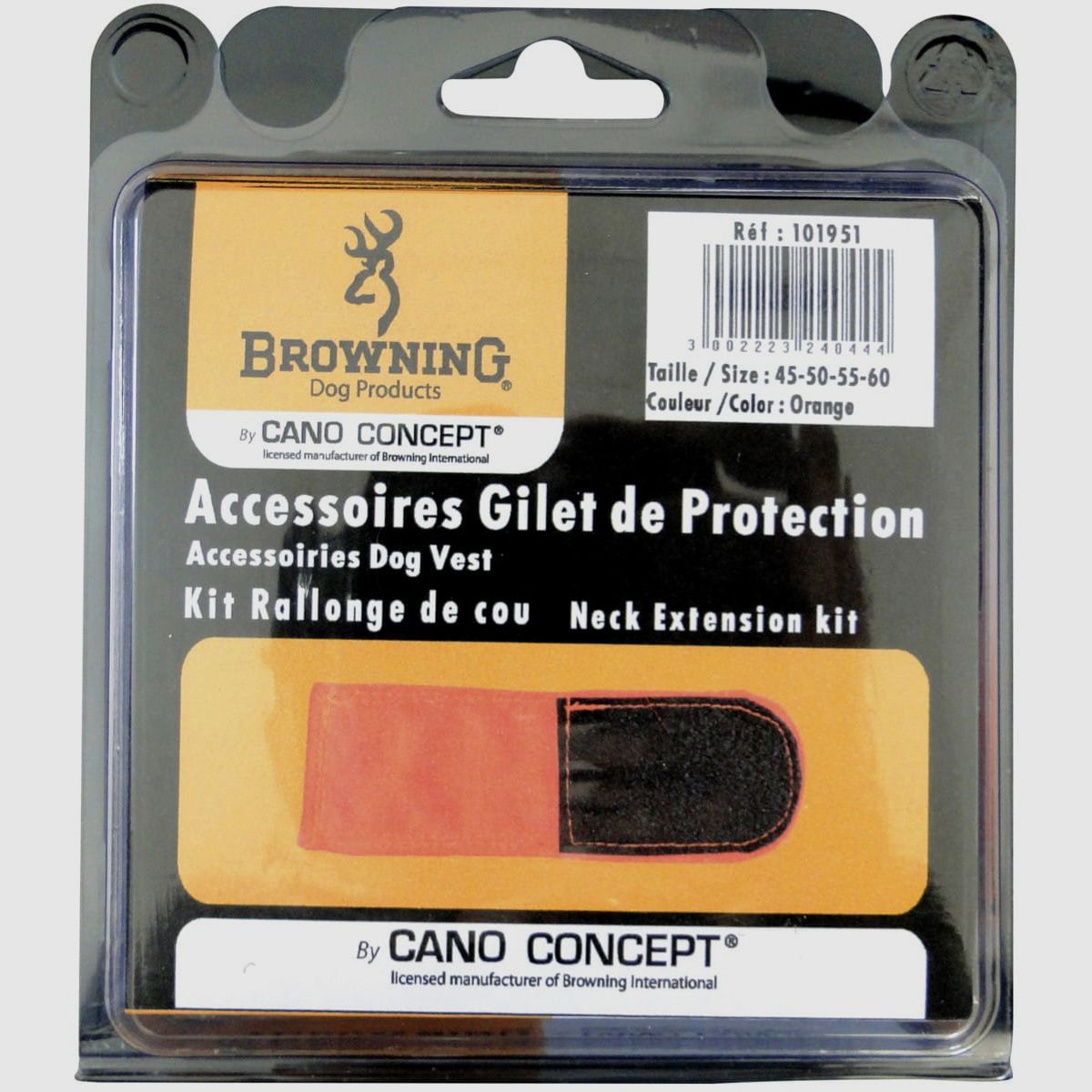 Halserweiterung (zwei Größen) - für Browning Hundeschutzweste