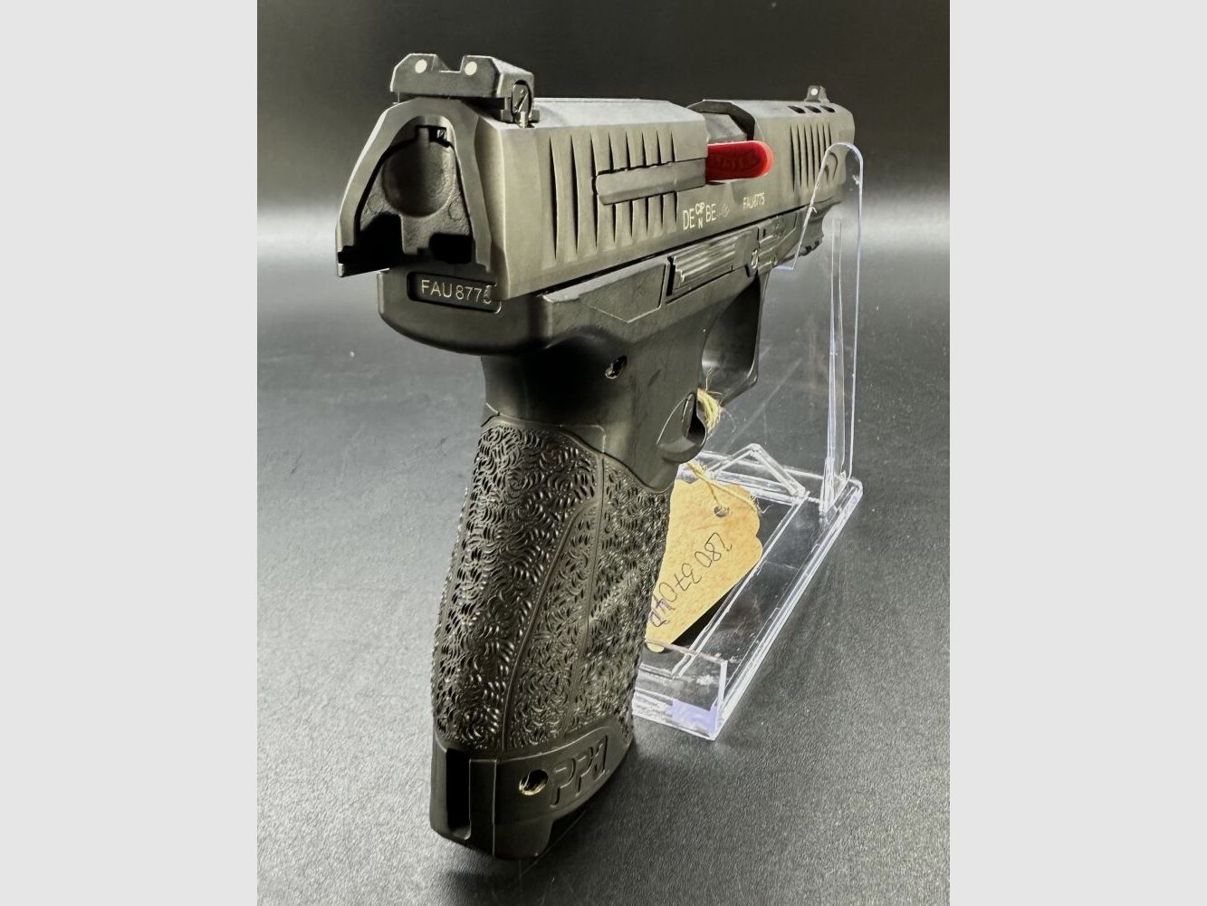 Arme de démonstration Walther pistolet semi-automatique PPQ M2B Navy 9x19 PS 4,6" 15R17R IN 9mmLuger