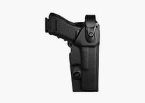 VEGA HOLSTER – FONDINA IN POLIMERO PER USO PROFESSIONALE CON SISTEMA SICUREZZA SUPERIORE | PER GLOCK 43/48