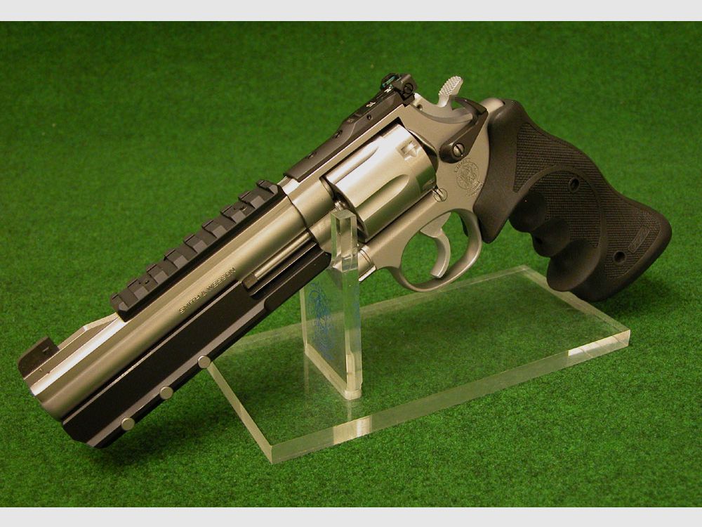 ALPHA TARGET S&W 686 6"Zoll 357 Magnum Bi-Color