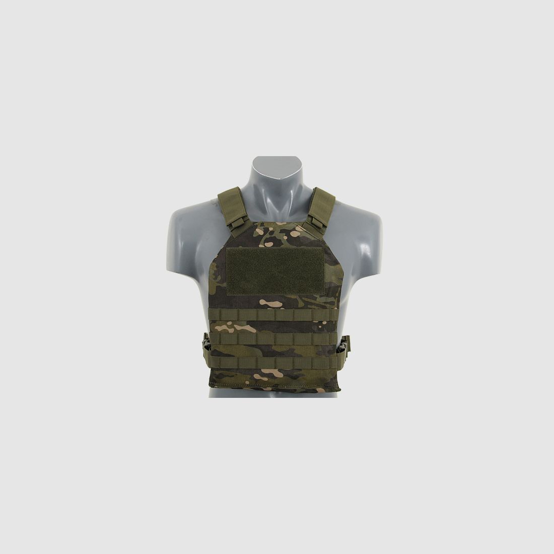 Simple Plate Carrier with Dummy Soft Armor Inserts - MT