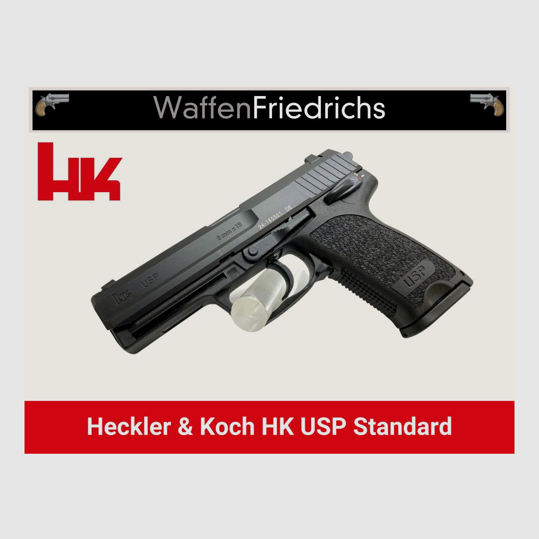 HECKLER & KOCH	 HK USP Standard - Waffen Friedrichs