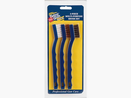 TETRA GUN Multi-purpose brush set 3-piece