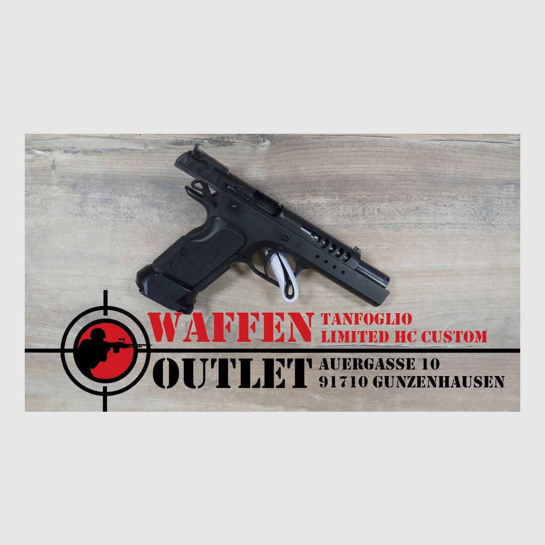 Tanfoglio	 Limited Custom black