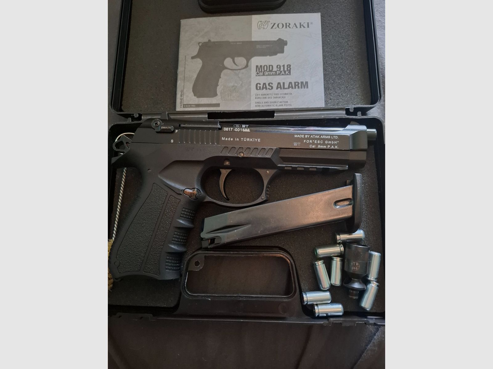 Zoraki 918    PTB 965    9mm P.A.K. , Bild 2 von 3