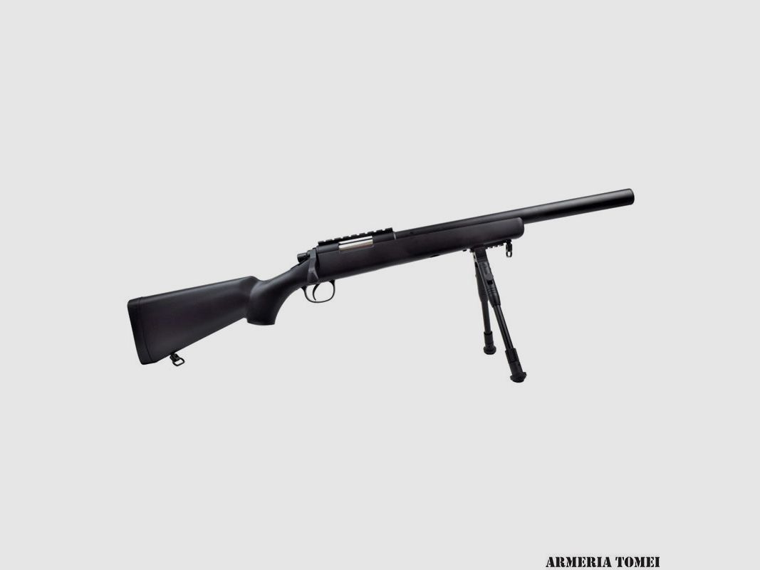WELL FUSIL SNIPER MIT FEDER UND SCHWARZEM BIPOD (MB02BB), Bild 1 von 4