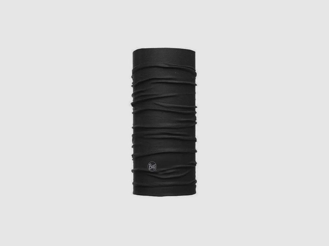 Original Ecostretch Multifunctional Neckwear (Solid Black) Buff, image 1 sur 2