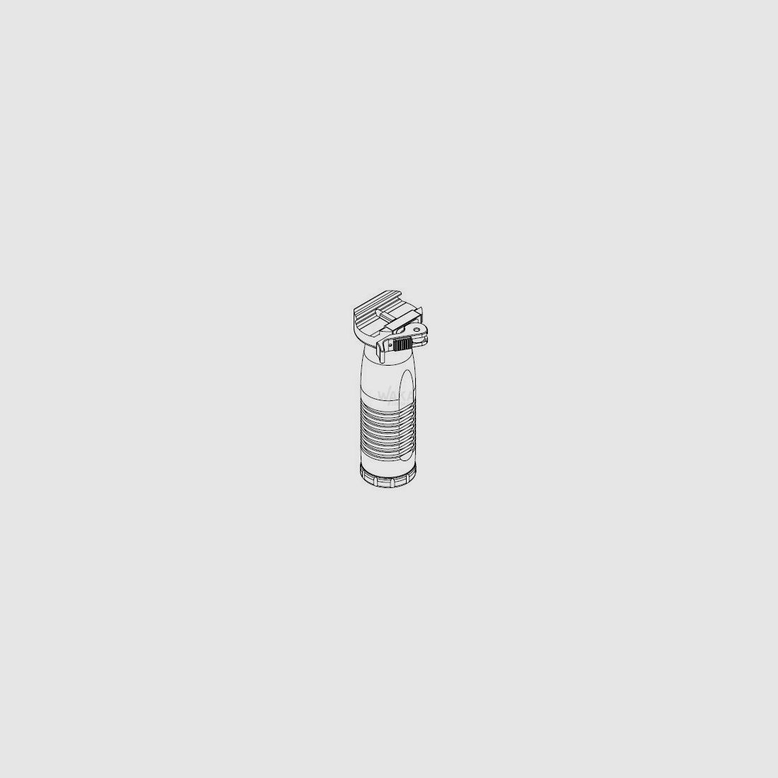 B&T Unigrip QD aus Aluminium