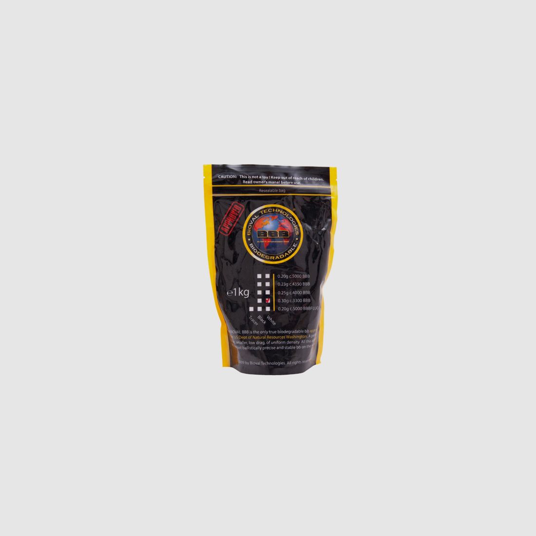GSG Bioval 6mm BIO BBs Weiß 0,30 g 3.300 Stück
