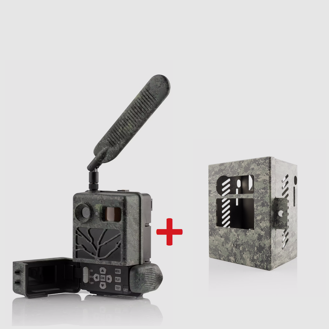 ZEISS Secacam 3 Telecamera da Caccia Wireless + Set di Alloggiamento in Metallo