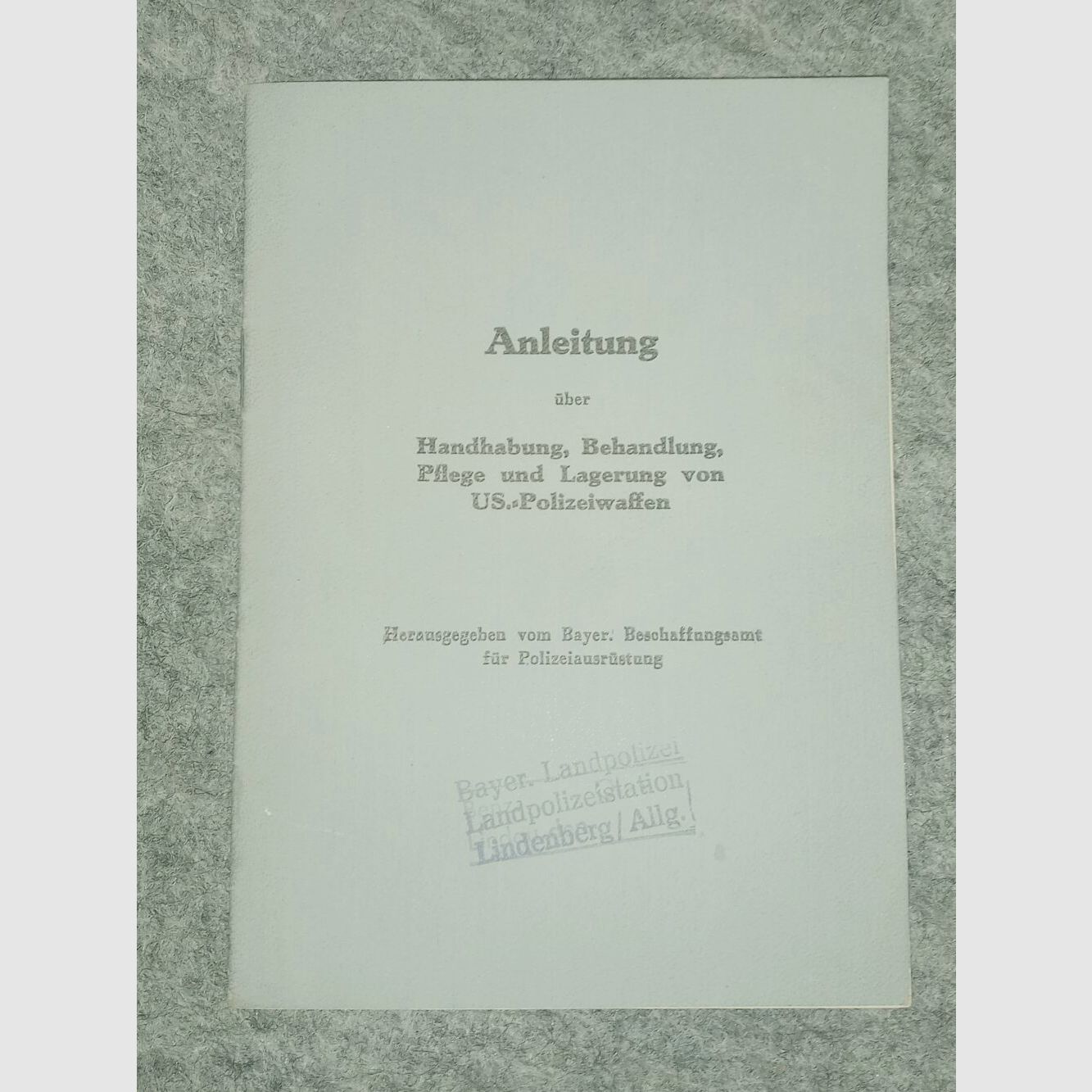 Armes de police zone d'occupation américaine Militaire & Police / Carabine 30M1