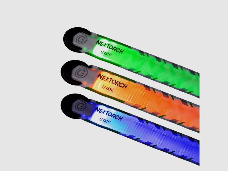 NEXTORCH UT51 – Bande signalétique LED avec Lumière d'Avertissement à 360°