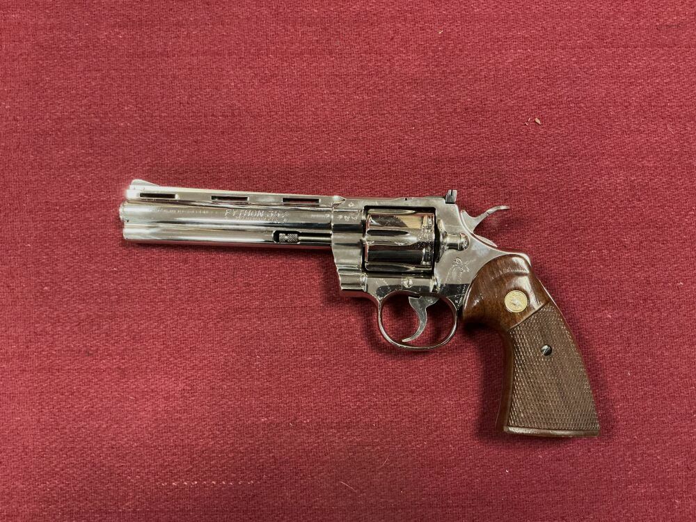Colt Python 357 Magnum CTG verchromt