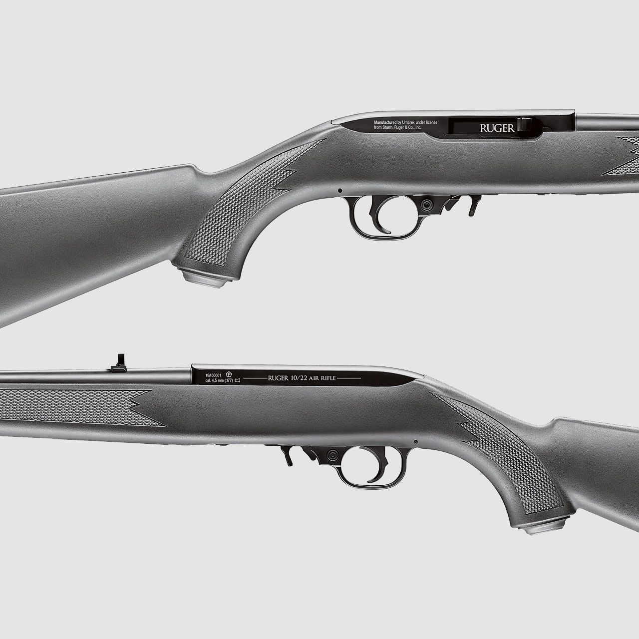 CO2 Gewehr Umarex Ruger 10/22, Kunststoffschaft, Kaliber 4,5 mm Diabolo (P18)