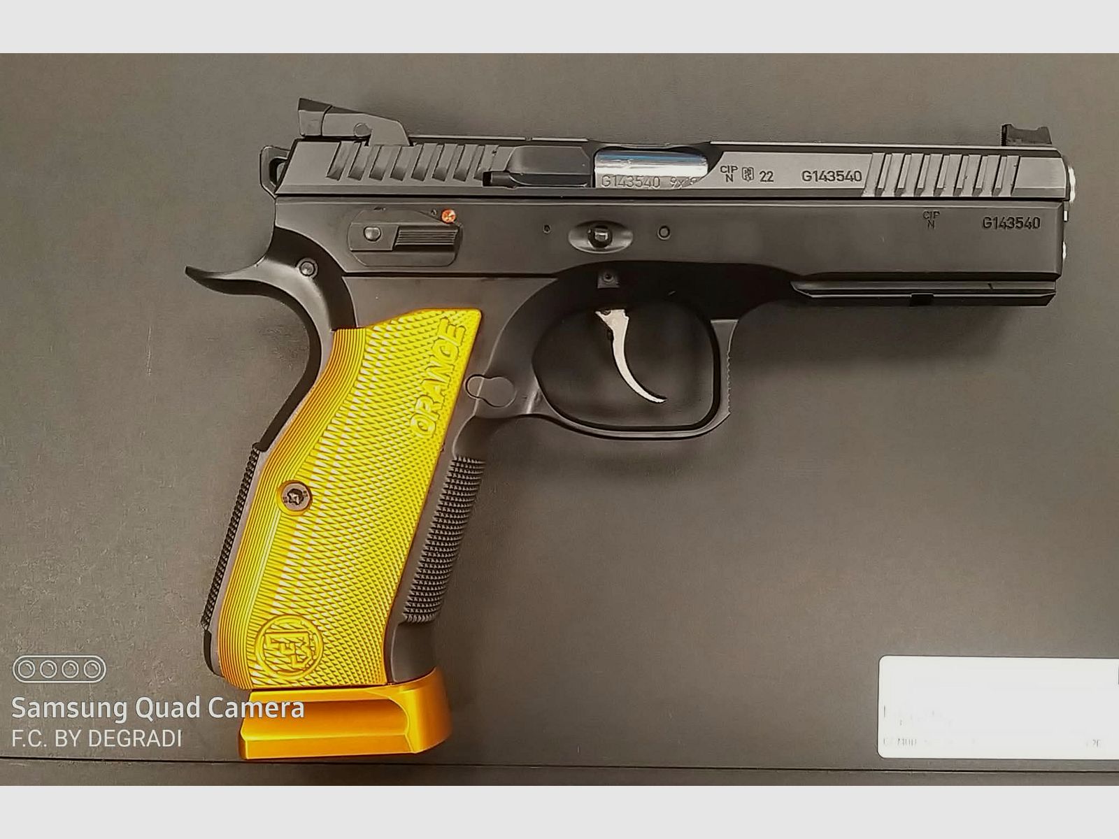 CZ SHADOW 2 ORANGE KALIBER 9X19, Bild 2 von 4
