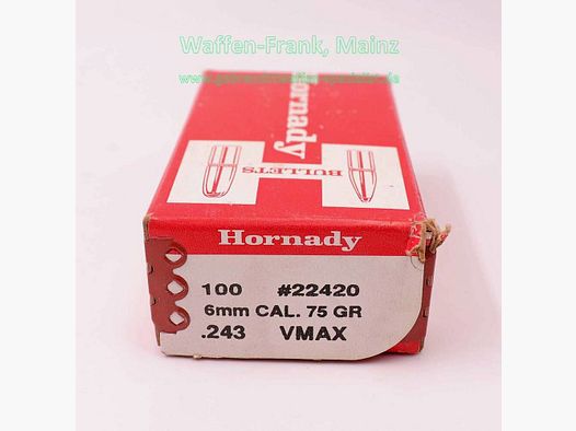 Hornady / USA Büchsengeschosse 6mm(.243)