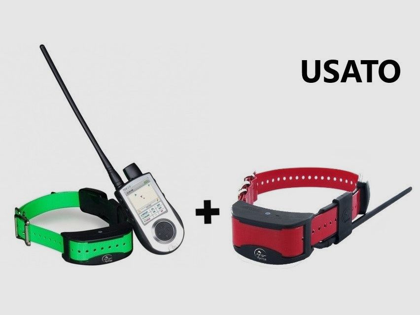COLLAR GPS SPORTDOG + PALMARE TEK 1.5 + COLLAR ADICIONAL TEK 1.5 USADO