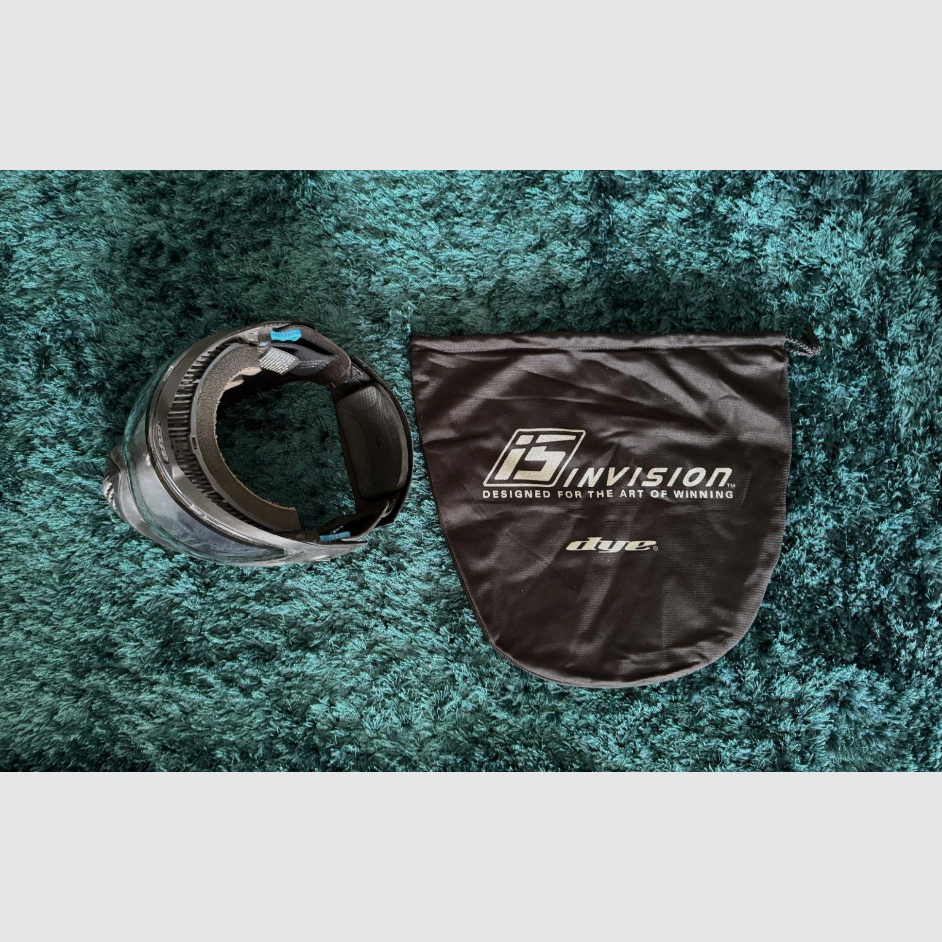  Dye i5 Maske – Onyx Black | Quasi neu | Nur 1x getragen